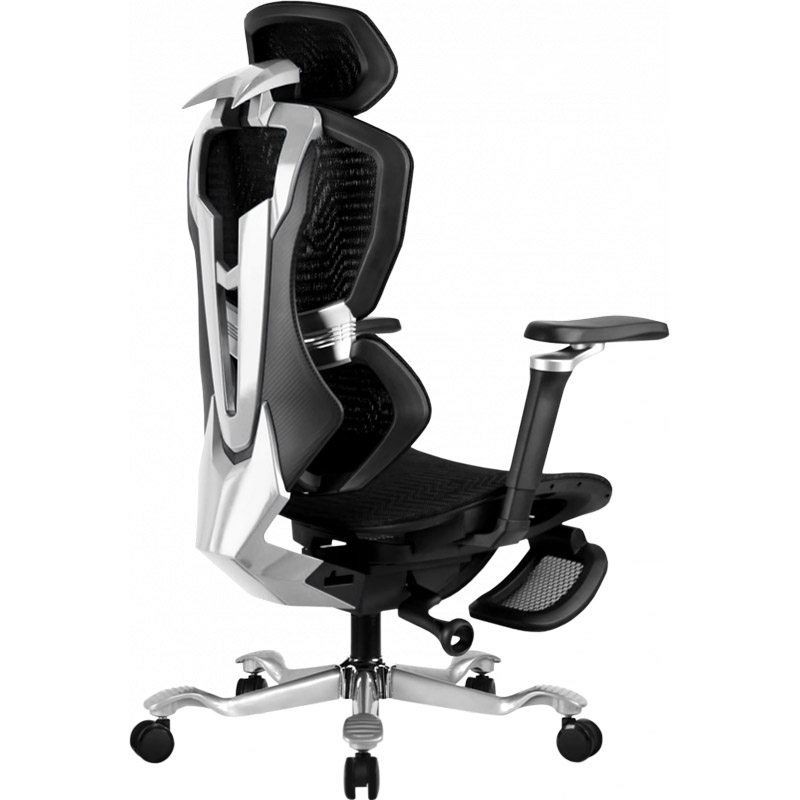 Кресло GT RACER X-7001 Black/Gray Дополнительно Максимальній рост: до 190 см