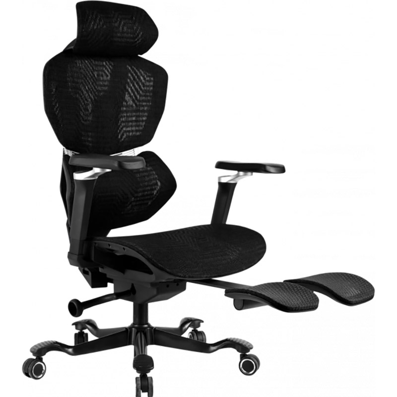 Крісло GT RACER X-7001 Black/Black Матеріал корпусу нейлон