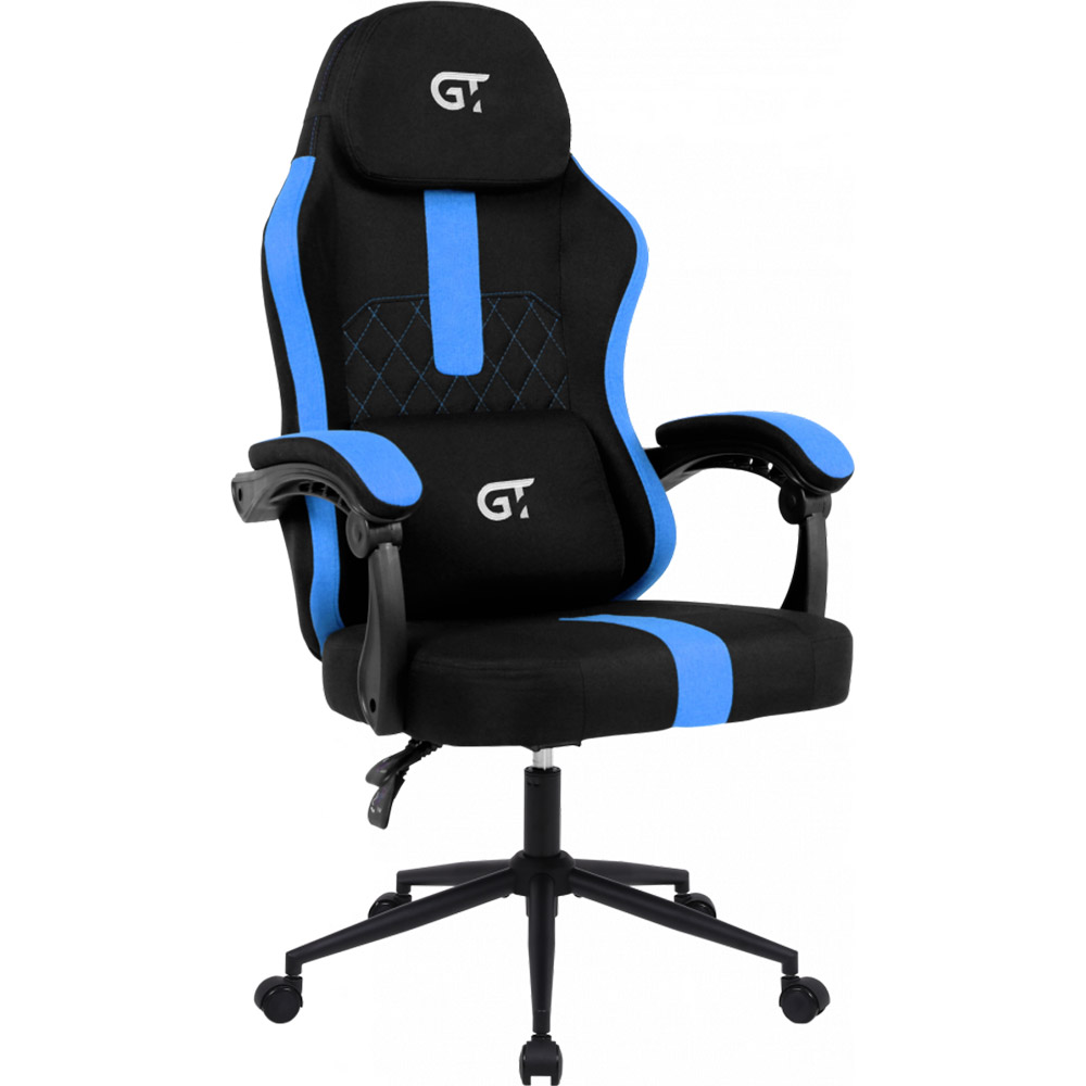 Кресло GT RACER X-2326 Fabric Black/Blue Тип для геймера