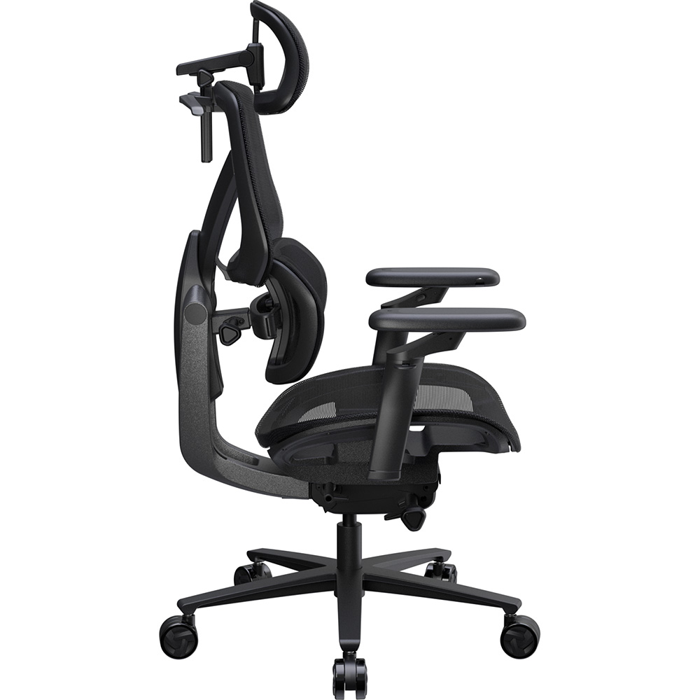 Крісло для геймерів TX3 Flex Pro Mesh Black (TEGC-3076101.12) Основа крісла хрестовина з роликами