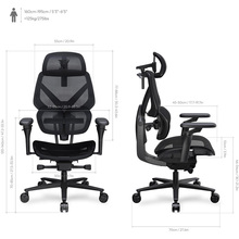 Крісло для геймерів TX3 Flex Pro Mesh Black (TEGC-3076101.12)