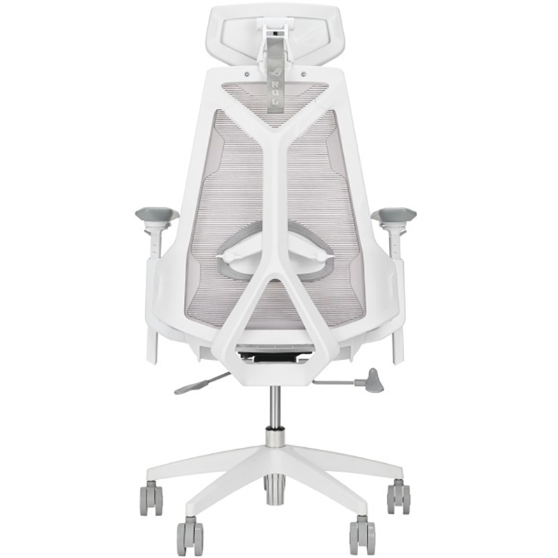 Зовнішній вигляд Крісло ASUS SL400C ROG Destrier Core White (90GC01P0-MSG060)