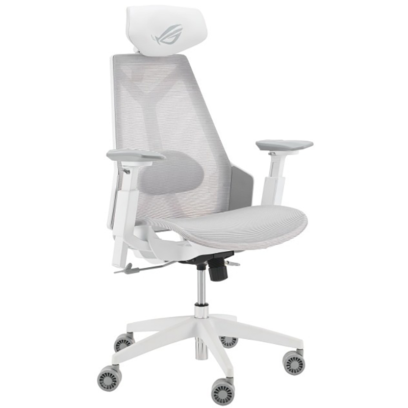 Крісло ASUS SL400C ROG Destrier Core White (90GC01P0-MSG060) Крісло ASUS SL400C ROG Destrier Core White (90GC01P0-MSG060)