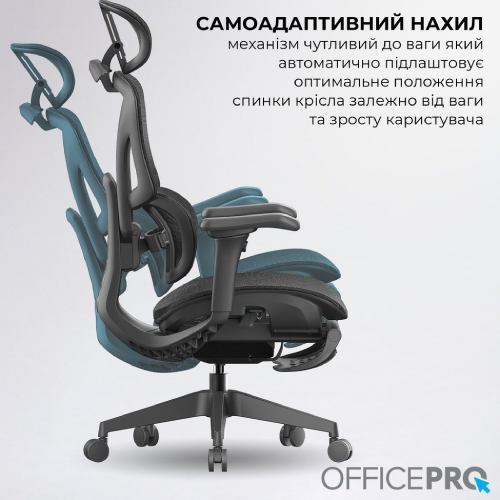 Фото 14 Крісло OFFICEPRO Elite Black (OC950B)