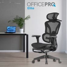 Крісло OFFICEPRO Elite Black (OC950B)