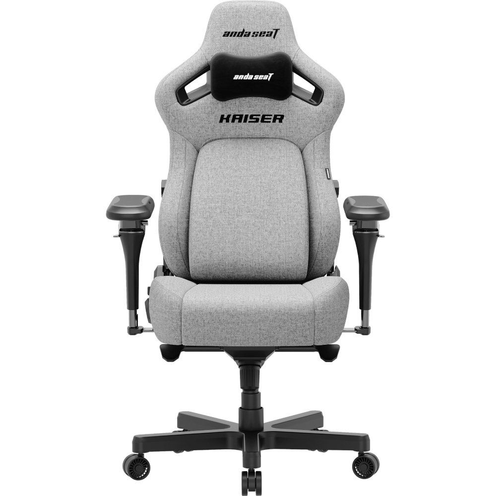 Крісло ANDA SEAT Kaiser 4 V2 Size XL Gray Fabric (AD12YDDC-XLL-20-G-CF-03)