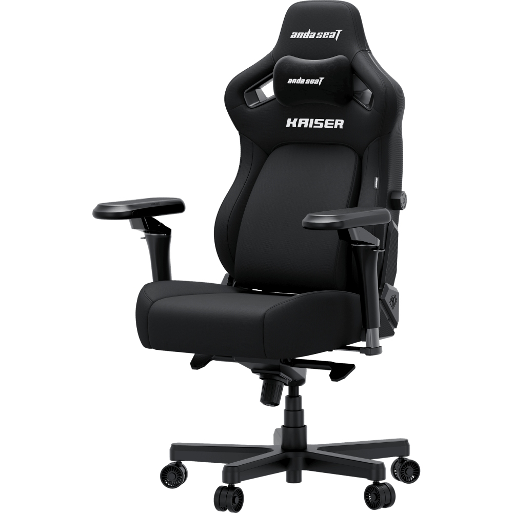 Крісло ANDA SEAT Kaiser 4 V2 Size XL Black Fabric (AD12YDDC-XLL-20-B-CF-03) Тип для геймера