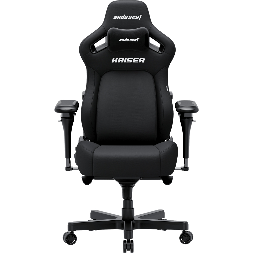 Крісло ANDA SEAT Kaiser 4 V2 Size XL Black Fabric (AD12YDDC-XLL-20-B-CF-03)