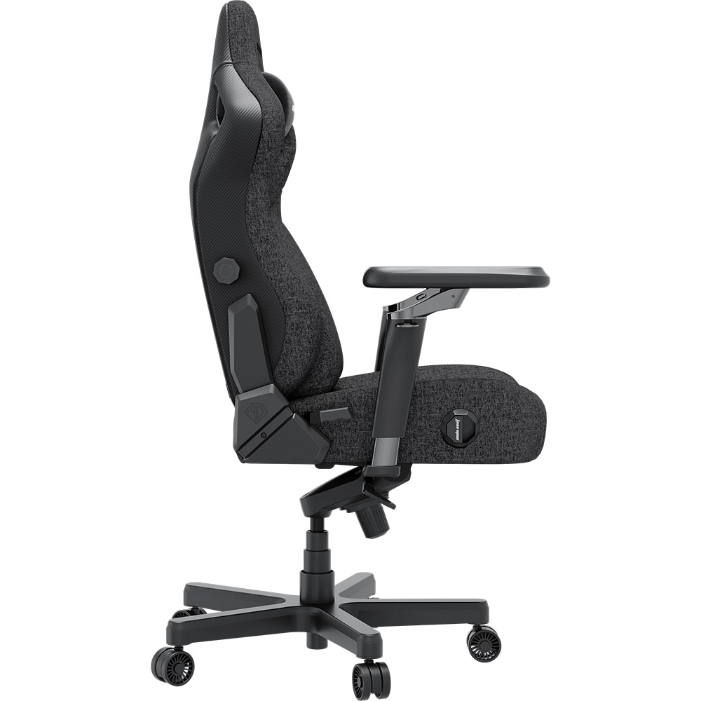 Кресло ANDA SEAT Kaiser 4 V2 Size XL Dark Gray Fabric (AD12YDDC-XLL-20-GB-CF-03) Основание кресла крестовина с роликами