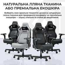 Крісло ANDA SEAT Kaiser 4 V2 Size XL Dark Gray Fabric (AD12YDDC-XLL-20-GB-CF-03)
