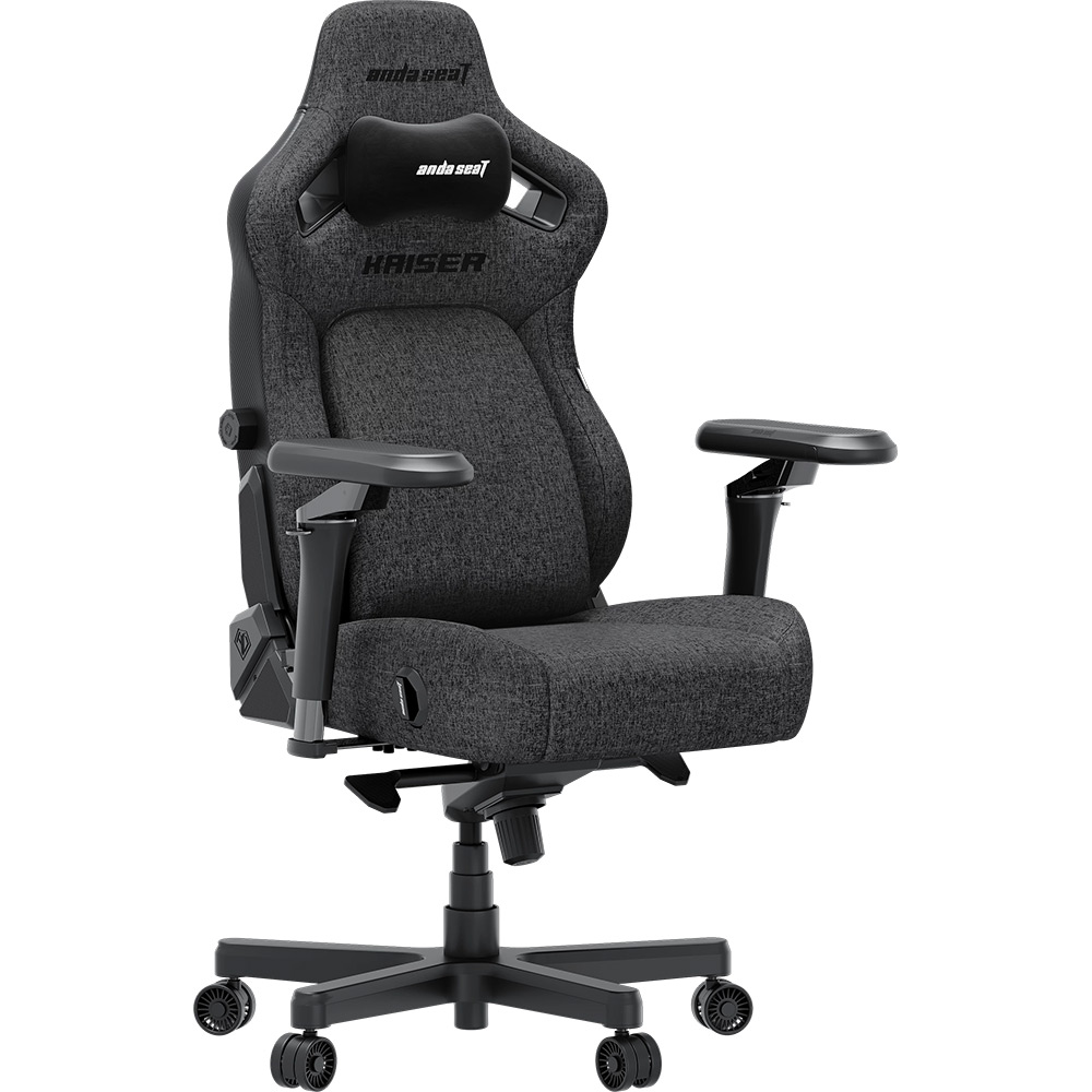 Кресло ANDA SEAT Kaiser 4 V2 Size XL Dark Gray Fabric (AD12YDDC-XLL-20-GB-CF-03) Тип для геймера