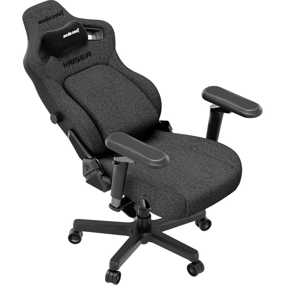 Крісло ANDA SEAT Kaiser 4 V2 Size XL Dark Gray Fabric (AD12YDDC-XLL-20-GB-CF-03)