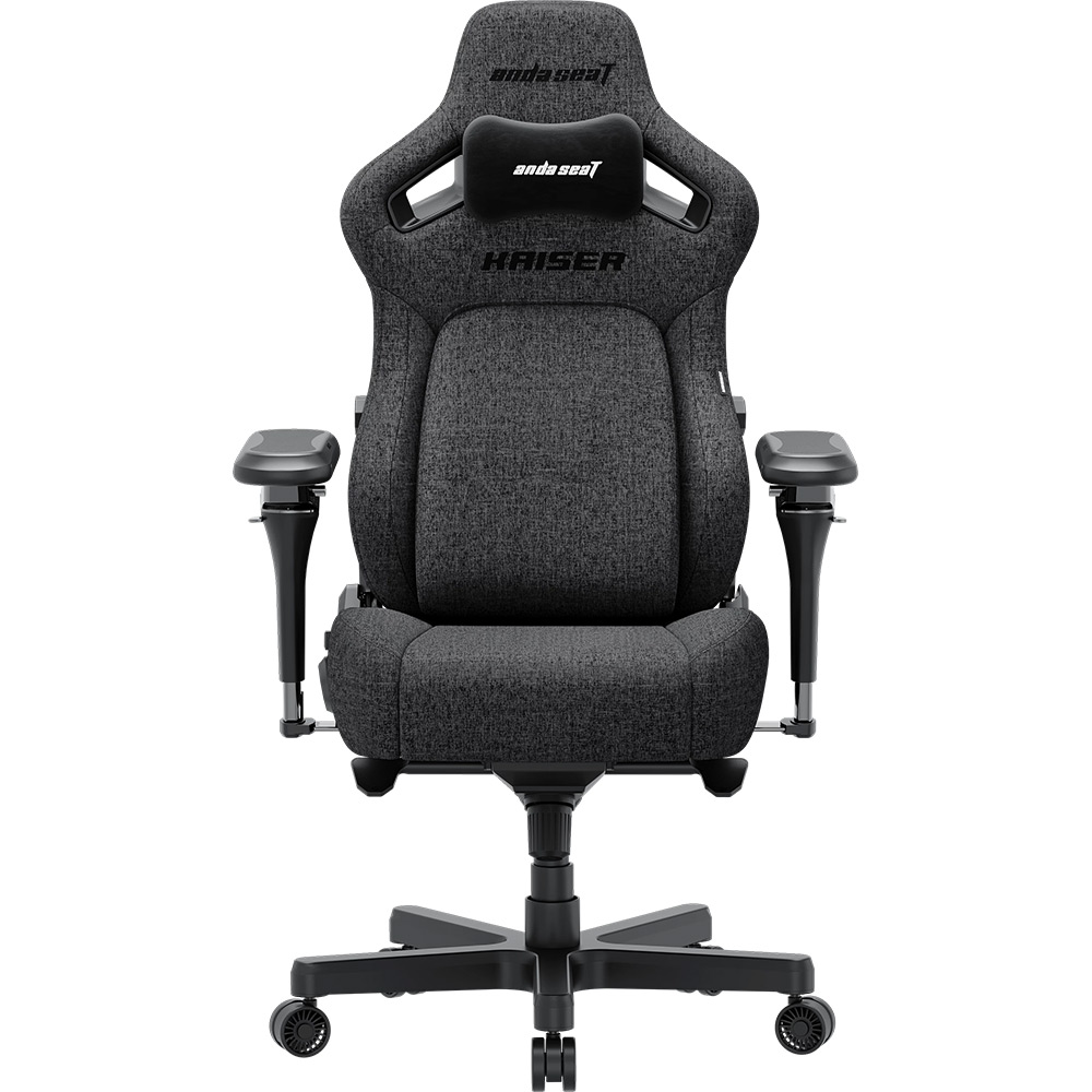 Кресло ANDA SEAT Kaiser 4 V2 Size XL Dark Gray Fabric (AD12YDDC-XLL-20-GB-CF-03)