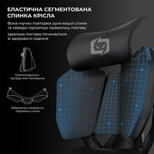 Кресло SIHOO Xallking X5C Mesh Black (X5C-301)