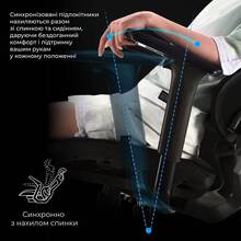 Кресло SIHOO X5C Mesh Black (X5C-301)