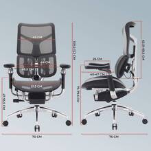 Кресло SIHOO DORO S300 Mesh Dark Grey (S300-M201)