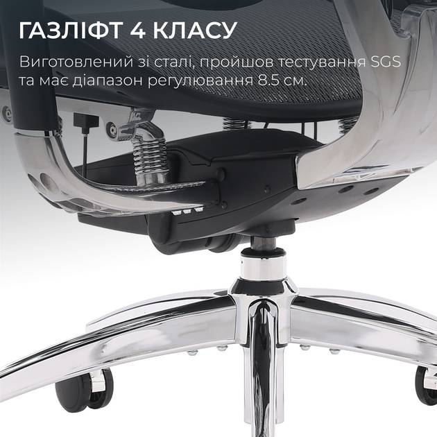 Обзор Кресло SIHOO DORO S300 Mesh Dark Grey (S300-M201)