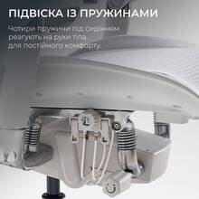 Кресло SIHOO DORO S300 Mesh Light Grey (S300-M202)