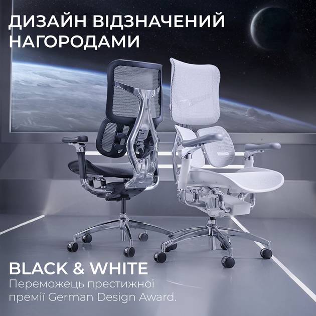Фото Кресло SIHOO DORO S300 Mesh Light Grey (S300-M202)