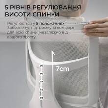 Кресло SIHOO DORO S100 Mesh White (S100-M302)