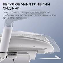 Кресло SIHOO DORO C300 Pro Mesh White (DORO-C300-PRO-M102)