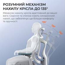 Кресло SIHOO DORO C300 Pro Mesh White (DORO-C300-PRO-M102)