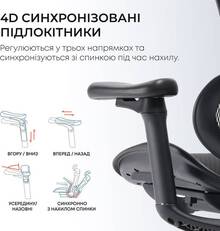 Кресло SIHOO DORO C300L Mesh Black (DORO-C300L-A3-101)