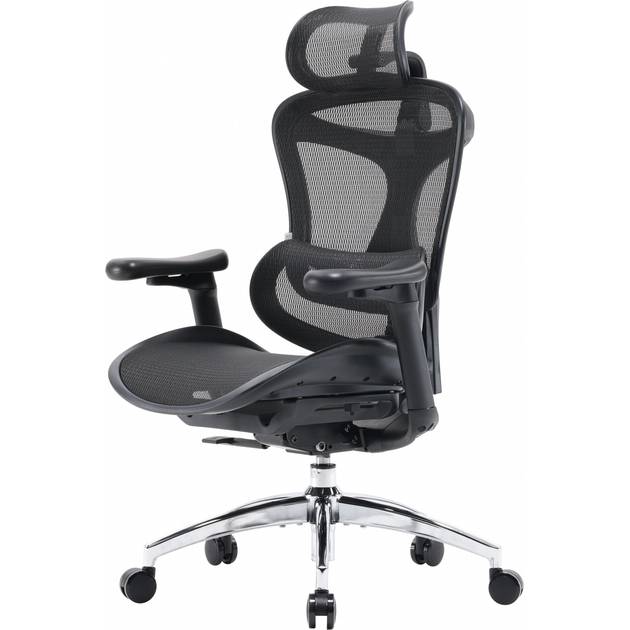 Кресло SIHOO DORO C300L Mesh Black (DORO-C300L-A3-101) Материал корпуса металл