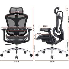 Кресло SIHOO DORO C300L Mesh Black (DORO-C300L-A3-101)