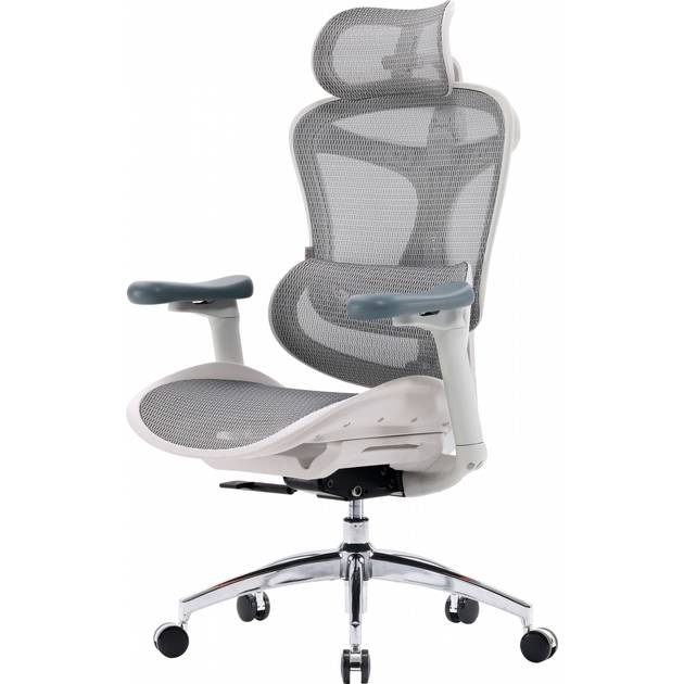 Кресло SIHOO DORO C300L Mesh White (DORO-C300L-A3-102) Материал корпуса металл