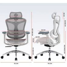 Кресло SIHOO DORO C300L Mesh White (DORO-C300L-A3-102)