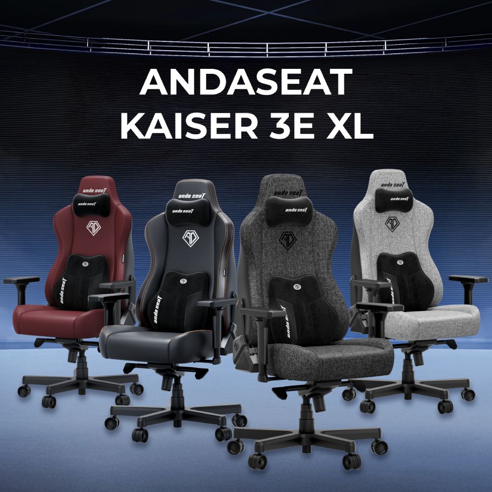 Фото 19 Крісло ANDA SEAT Kaiser 3E XL Dark Grey Fabric (AD23YC-XL-09-GB-CF-G01)
