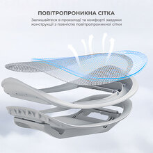 Крісло SIHOO Xallking X5C Mesh Grey (X5FC-N101)