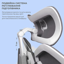 Крісло SIHOO Xallking X5C Mesh Grey (X5FC-N101)