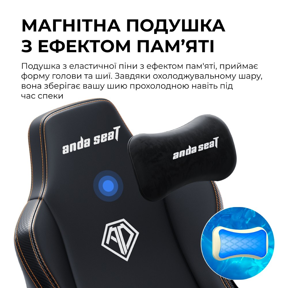 Покупка Крісло ANDA SEAT Kaiser 3E XL Grey Fabric (AD23YC-XL-09-G-CF-G01)