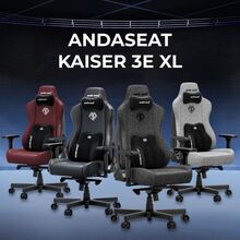 Крісло ANDA SEAT Kaiser 3E XL Grey Fabric (AD23YC-XL-09-G-CF-G01)
