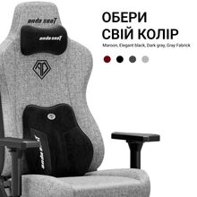 Крісло ANDA SEAT Kaiser 3E XL Grey Fabric (AD23YC-XL-09-G-CF-G01)