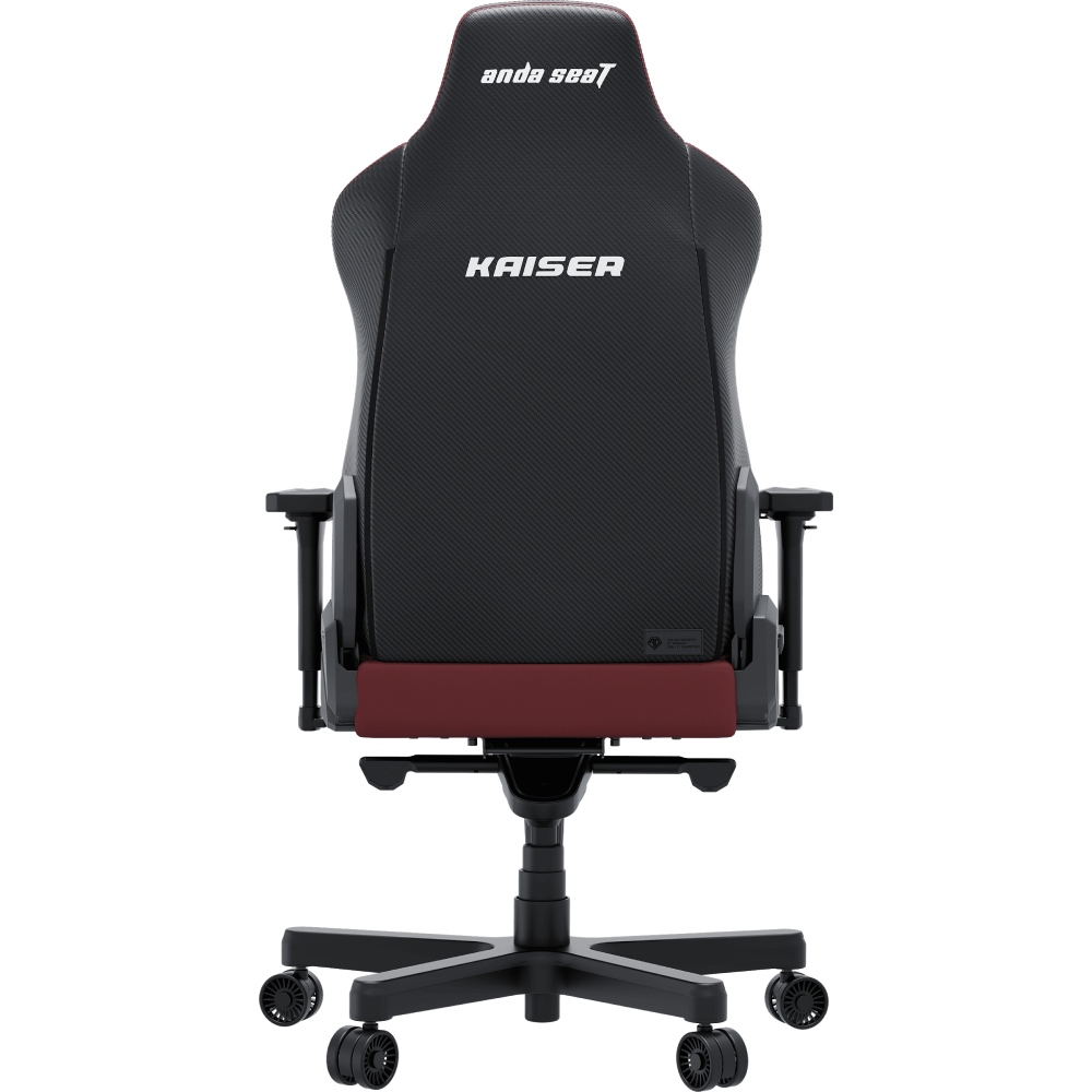 Зовнішній вигляд Крісло ANDA SEAT Kaiser 3E XL Maroon PVC (AD23YC-XL-09-A-PV/C-A01)