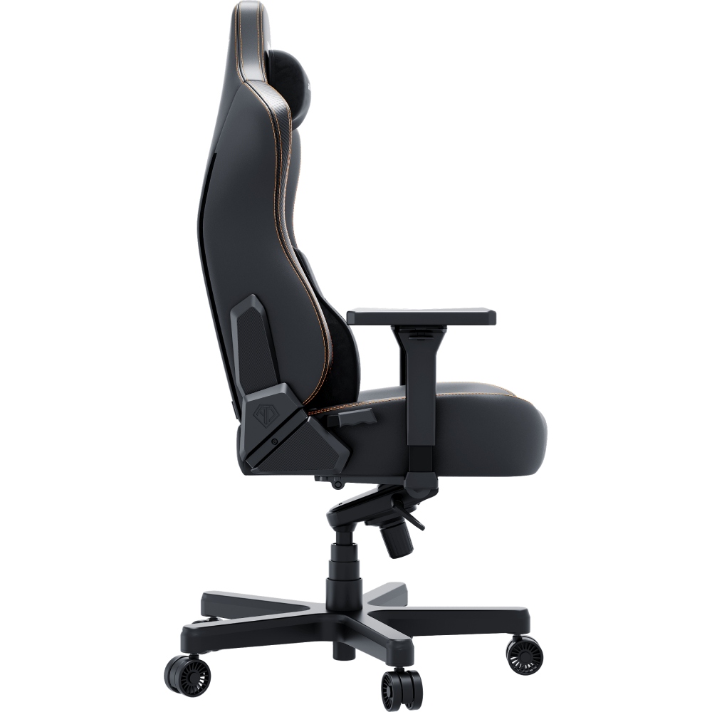Кресло ANDA SEAT Kaiser 3E XL Black PVC (AD23YC-XL-08-B-PV/C-B01) Материал обивки кожзаменитель