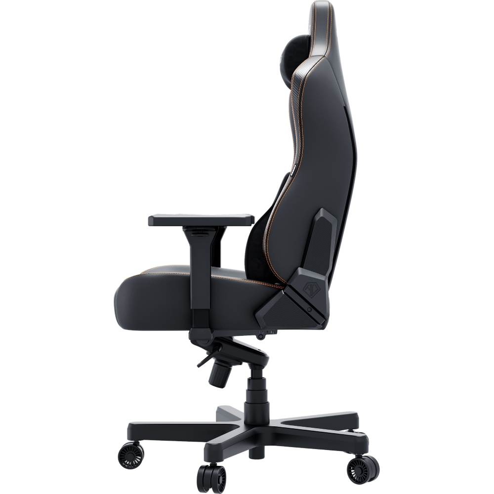 Кресло ANDA SEAT Kaiser 3E XL Black PVC (AD23YC-XL-08-B-PV/C-B01) Материал корпуса металл