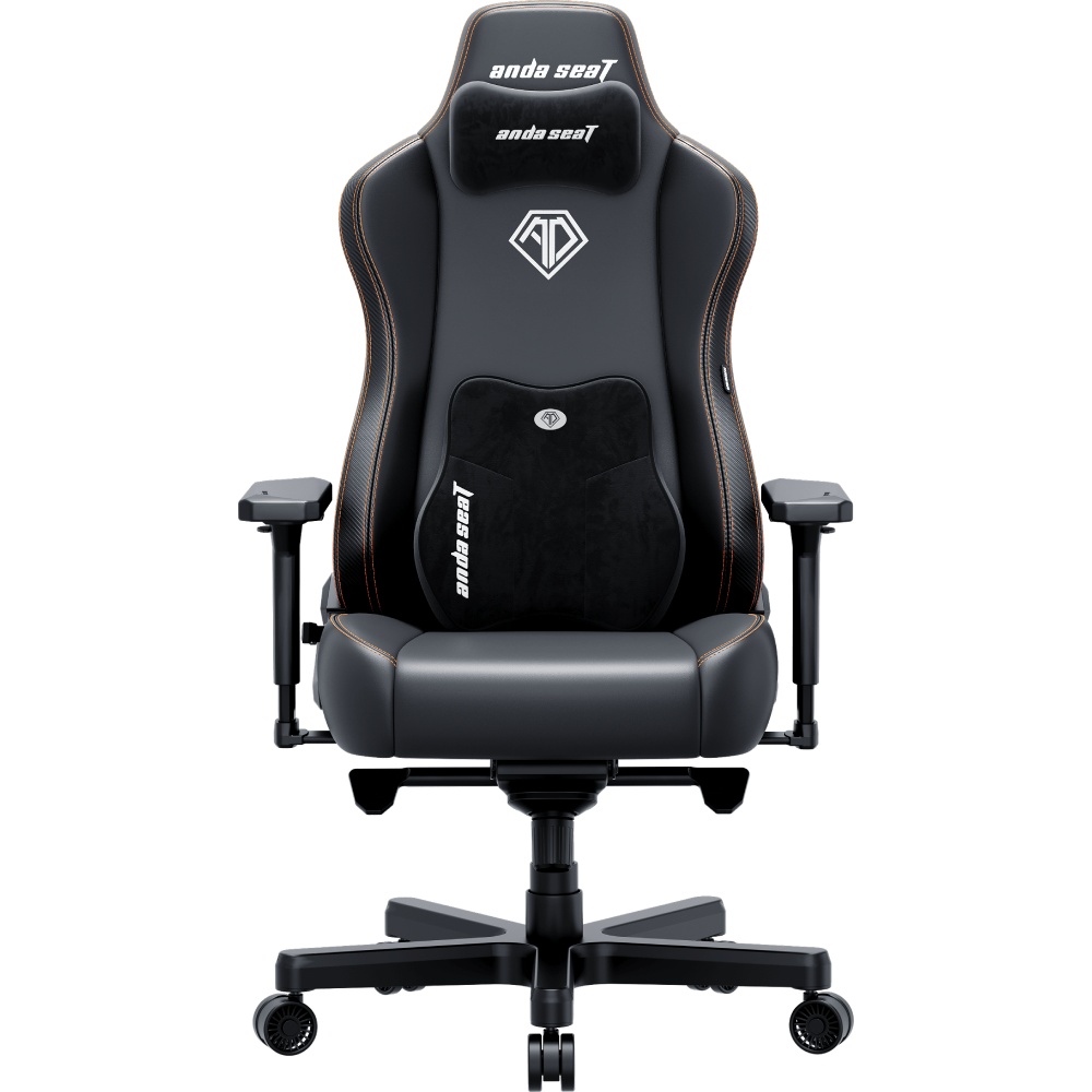 Кресло ANDA SEAT Kaiser 3E XL Black PVC (AD23YC-XL-08-B-PV/C-B01)