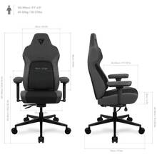 Кресло TX3 Core Smart Mesh Black (TEGC-2072101.11)