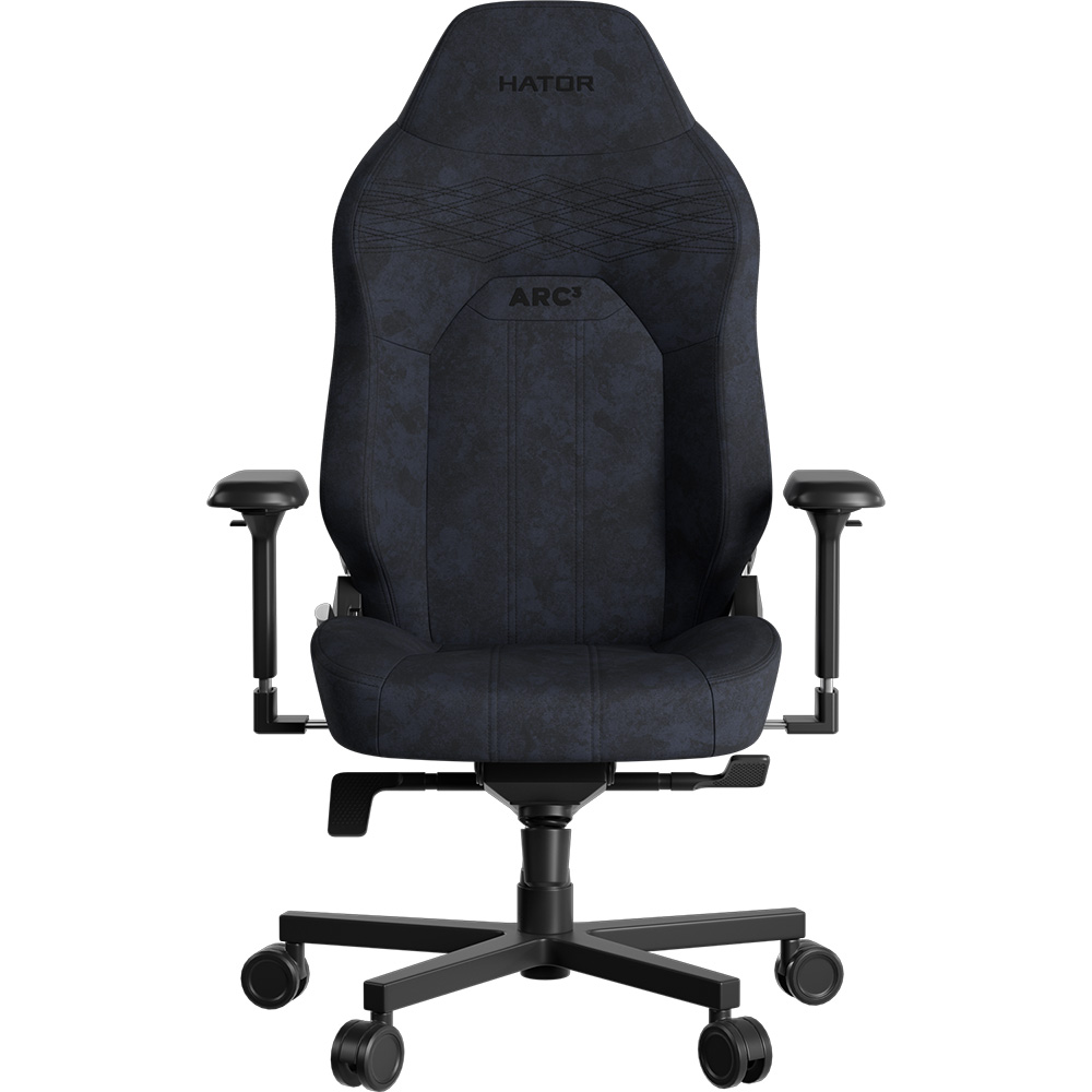 Кресло HATOR Arc 3 L Velour Black (HTC3440L) Кресло HATOR Arc 3 L Velour Black (HTC3440L) Дополнительно максимальный угол наклона спинки: 170°, подушки в комплекте: поясничная и подголовная с магнитным креплением