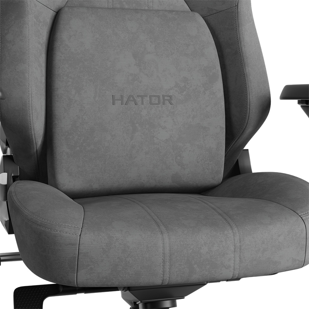 Кресло HATOR Arc 3 L Velour Grey (HTC3446L) Внешний вид Кресло HATOR Arc 3 L Velour Grey (HTC3446L)