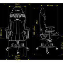 Кресло HATOR Arc 3 L Velour Orange (HTC3449L) Кресло HATOR Arc 3 L Velour Orange (HTC3449L)