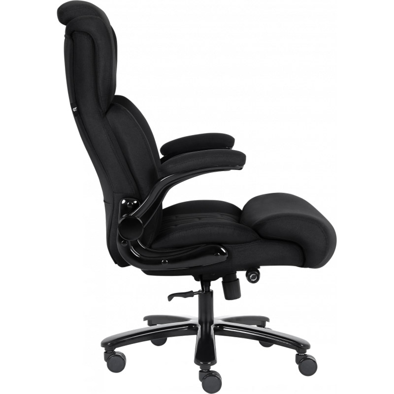 Крісло GT RACER B-5938 Fabric Black XL Матеріал оббивки тканина