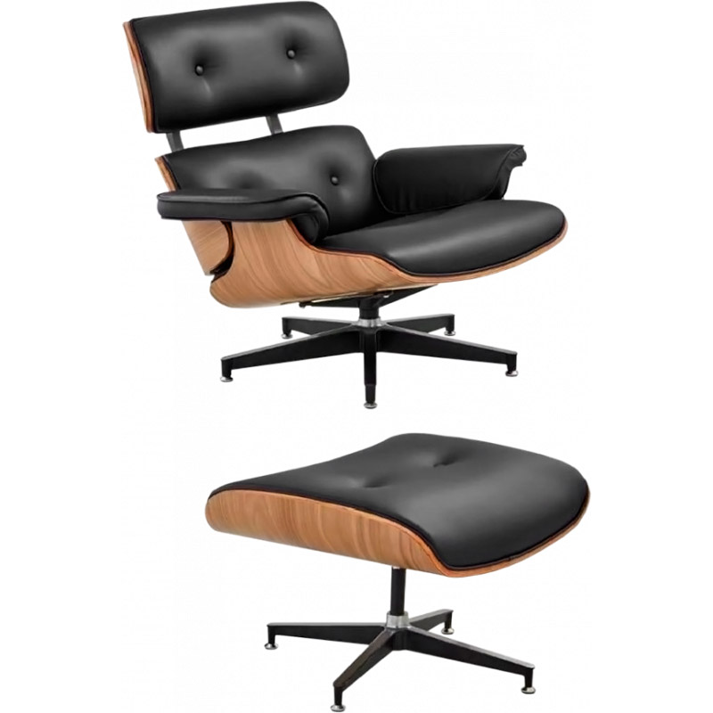 Кресло GT RACER B-8877-1 Black Дополнительно Максимальный рост: до 190 см; Комплект состоит из мягкого кресла и удобного пуфа-подставки.