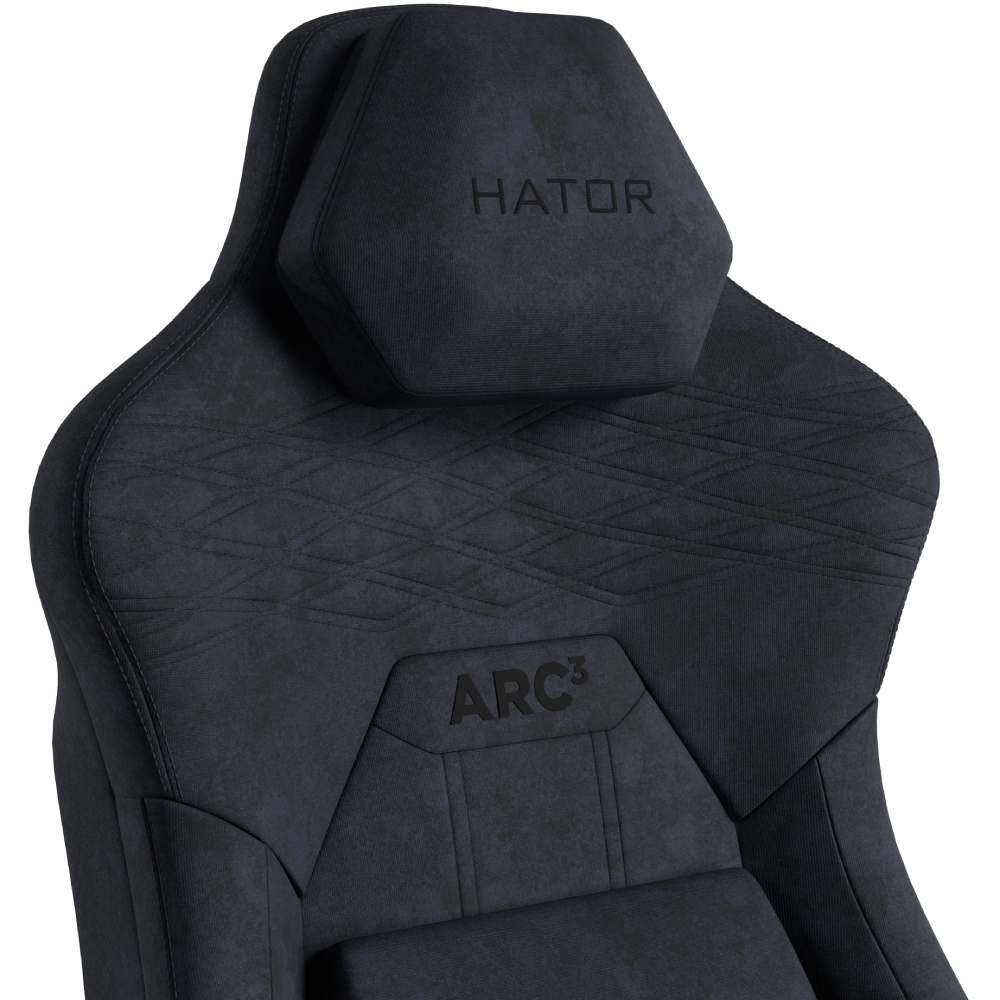 В Украине Кресло HATOR Arc 3 XL Velour Black (HTC3440XL)