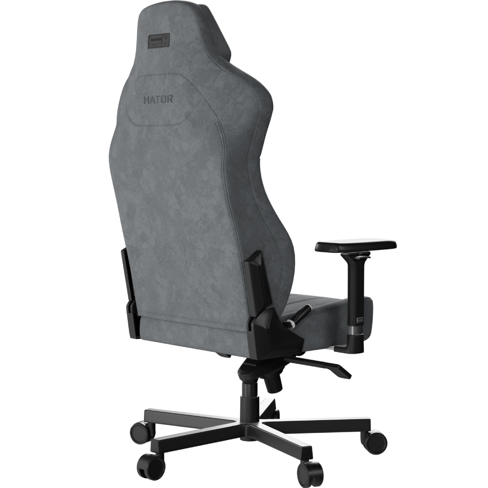 Зовнішній вигляд Крісло HATOR Arc 3 XL Velour Grey (HTC3446XL)