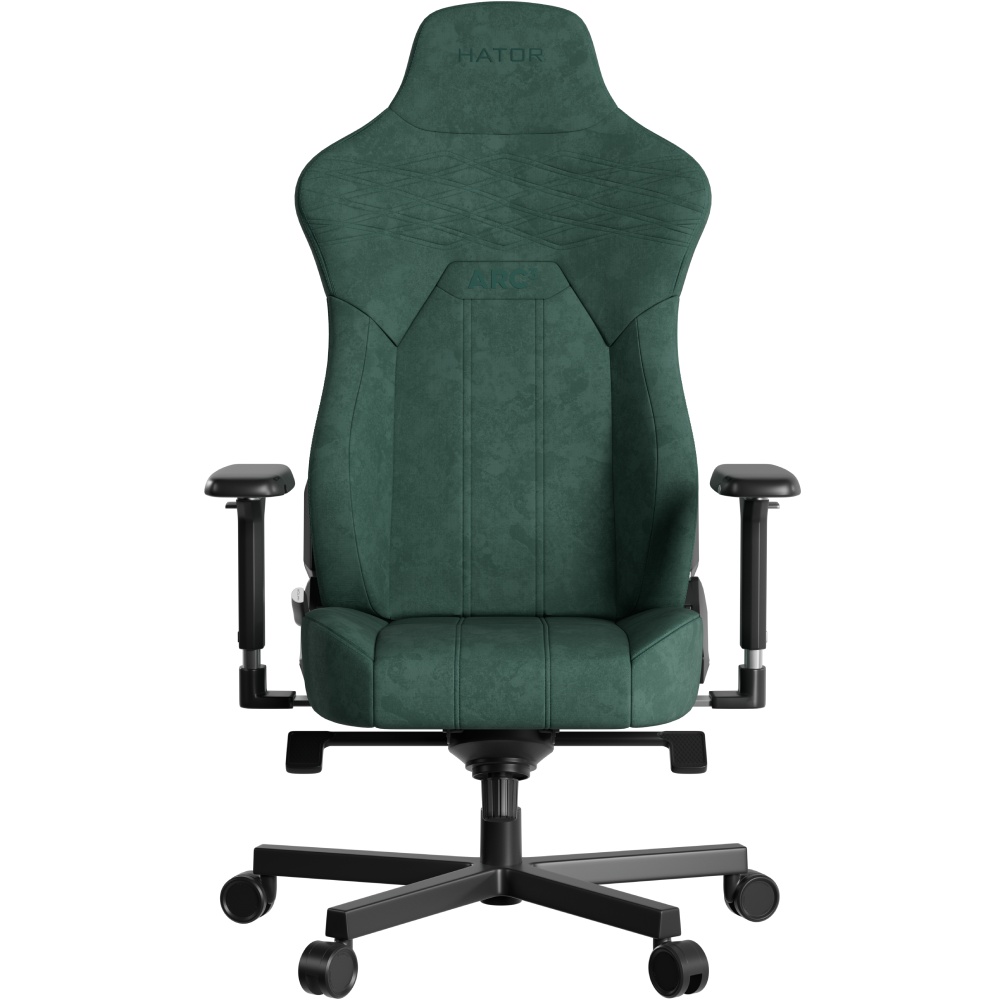 Зовнішній вигляд Крісло HATOR Arc 3 XL Velour Emerald (HTC3448XL)